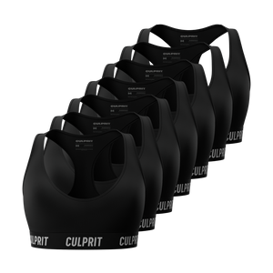 ComfyBra Stealth Black 7-Pack 🥷