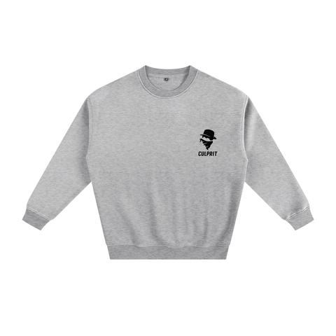 Culprit Script Crewneck (Heather)