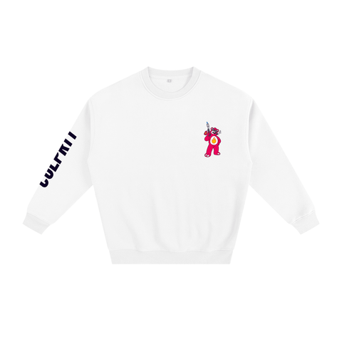 FlambΓ© Bear π₯ π§Έ White Crewneck