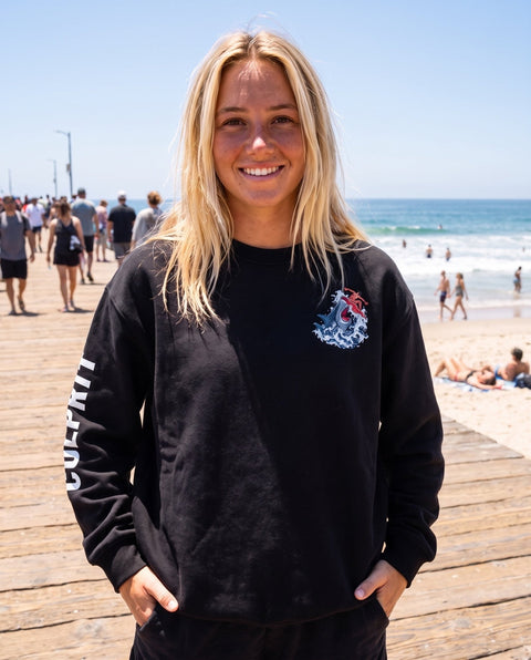 Shark Bait πββοΈ π¦ Black Crewneck