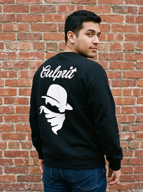Culprit Script Crewneck