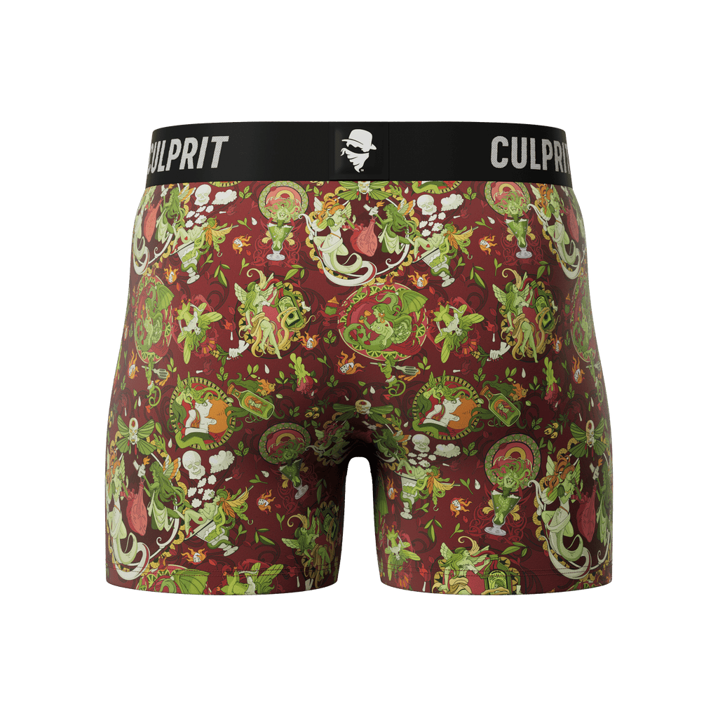 Absinthe Minded 🧚 - Culprit Underwear - Boxer Briefs w/Fly - BB2 - ABSMD - S