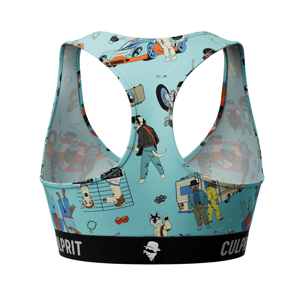 Bad To The Bone 🚓 ComfyBra - Culprit Underwear LLC - ComfyBra™ - BRA - BLBONE - XS