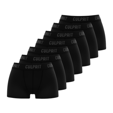 Booty Shorts Incognito 7 - Pack 🕶️ - Culprit Underwear - Booty Shorts - 7PK - BS - INCOG - XS