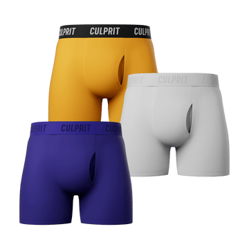 Boxer Brief w/ fly N°2 Bundle 3 - Pack - Culprit Underwear - Boxer Briefs w/Fly - 3PK - BB - BNDL2 - S