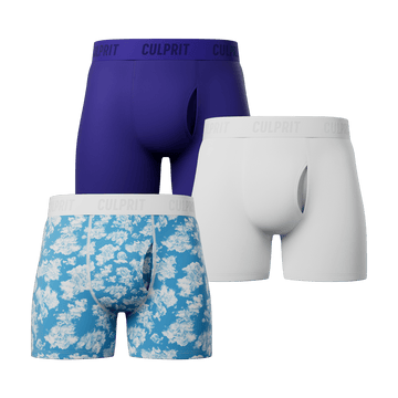 Boxer Brief w/ fly N°2 Bundle 3 - Pack - Culprit Underwear - Boxer Briefs w/Fly - 3PK - BB - BNDL2 - S