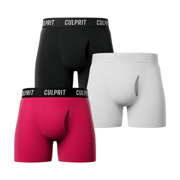 Boxer Brief w/ fly N°6 Bundle 3 - Pack - Culprit Underwear - Boxer Briefs w/Fly - 3PK - BB - BNDL6 - S