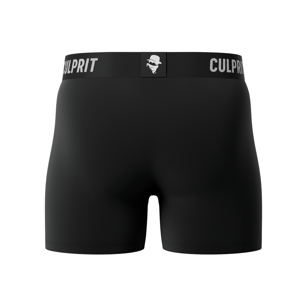 Boxer Briefs Stealth Black 7 - Pack 🥷 - Culprit Underwear - Boxer Briefs w/Fly - 7PK - BB - BLK - S