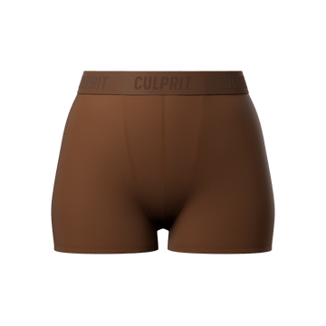 Chocolate 🍫 Booty Shorts - Culprit Underwear - Booty Shorts - BS - CHOCO - XS