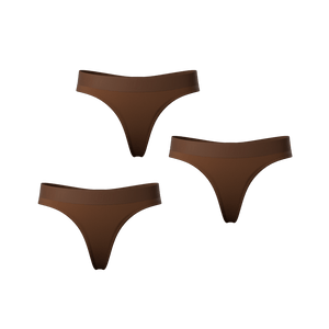 Chocolate Classic Thong 3-Pack 🍫