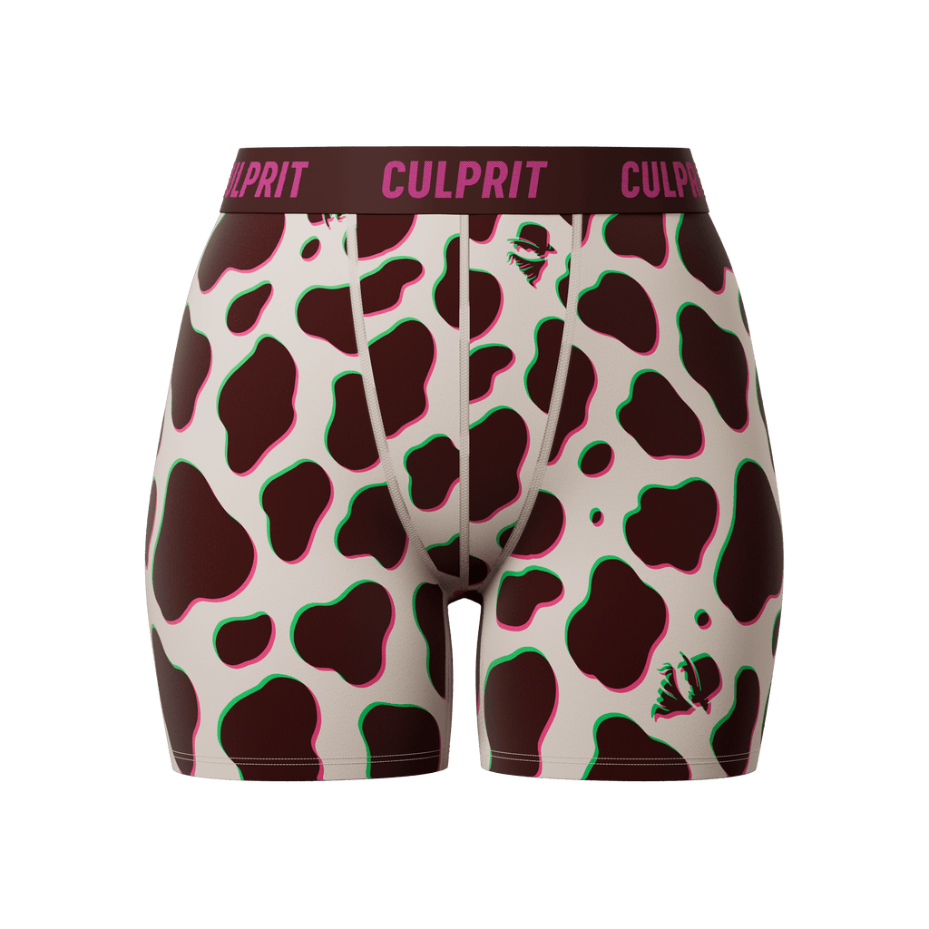 Chocolate Milk 🍫🥛 LadyBoxers - Culprit Underwear - LadyBoxers™ - LB2 - COWBR - XS