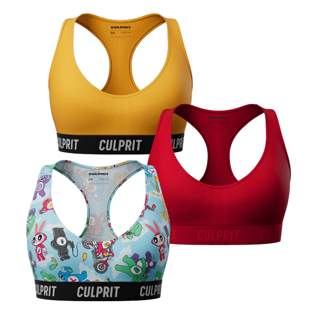 ComfyBra™ N°1 Bundle 3 - Pack - Culprit Underwear - ComfyBra™ - 3PK - BRA - BNDL1 - XS