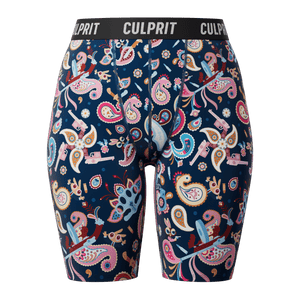 Crime Paisley 🦹 Long-Cut LadyBoxers