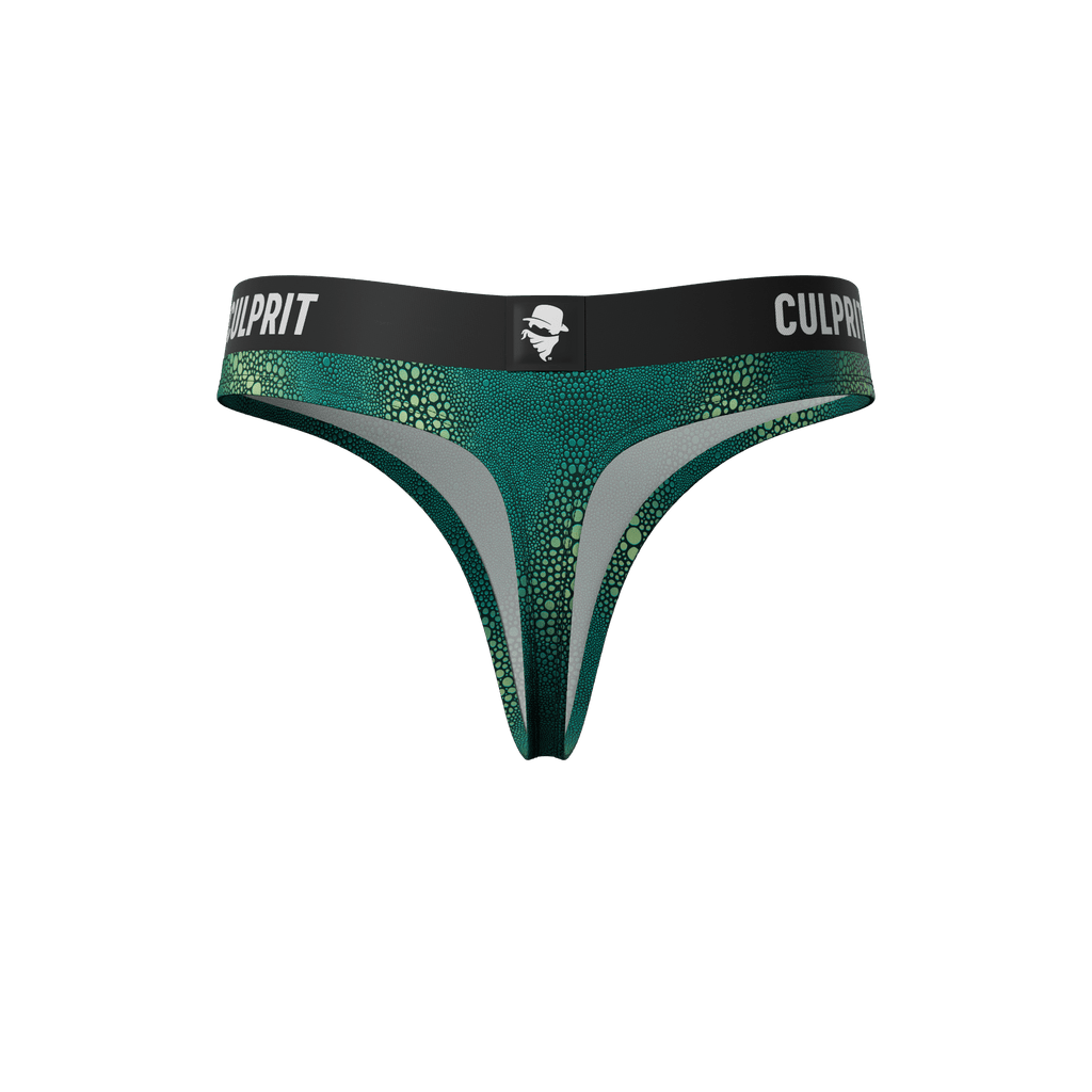Crocodile 🐊 Classic Thong - Culprit Underwear - Thongs - THG - CROC - XS