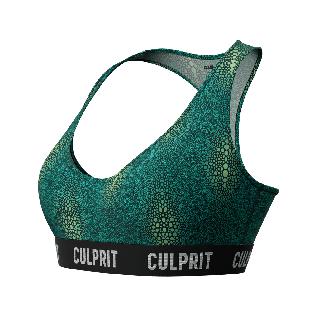 Crocodile 🐊 ComfyBra™ - Culprit Underwear - ComfyBra™ - BRA - CROC - XS