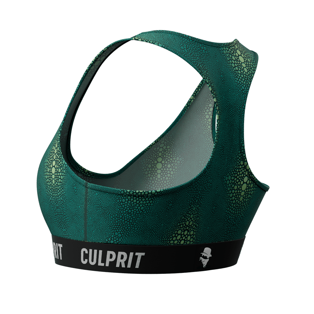 Crocodile 🐊 ComfyBra™ - Culprit Underwear - ComfyBra™ - BRA - CROC - XS