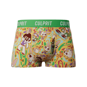 Disco Bunnies🕺🐰 Trunk Cut Boxer Briefs w/ fly