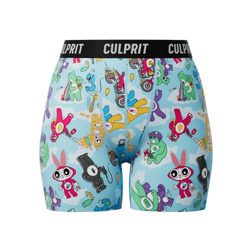 Don't Care Bears 🌈 LadyBoxers - Culprit Underwear - LadyBoxers™ - LB2 - BEAR - XS