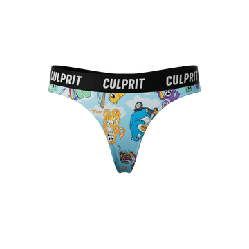 Don't Care Bears 🌈 Thong - Culprit Underwear - Thongs - THG2 - BEAR - XS