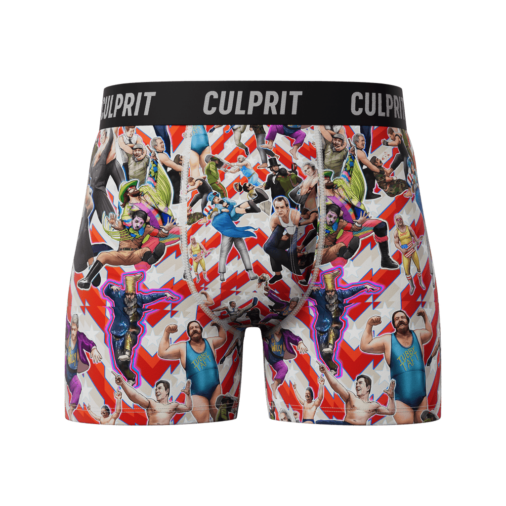 Freedom Smackdown 🦅💥 Boxer Briefs w/Fly - Culprit Underwear - Boxer Briefs w/Fly - BB - SMKDN - S