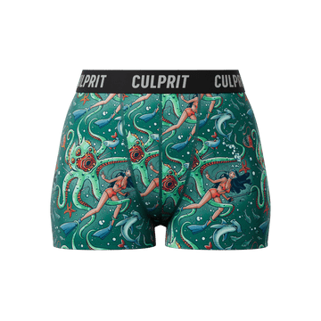 Get It Kraken! 🦑 Booty Shorts - Culprit Underwear - Booty Shorts - BS - GKRK - XS