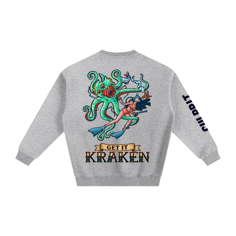 Get It Kraken! 🦑 Heather Crewneck