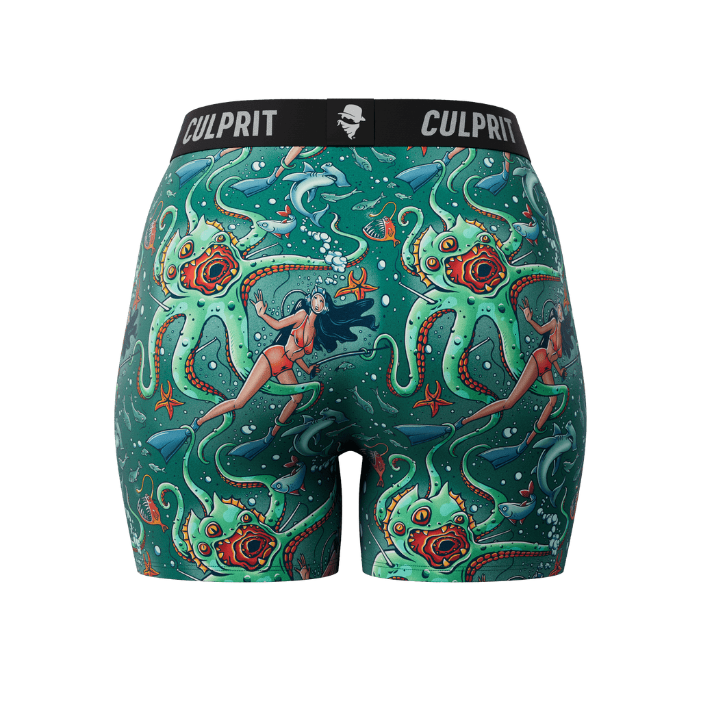Get It Kraken! 🦑 LadyBoxers - Culprit Underwear - LadyBoxers™ - LB - GKRK - XS