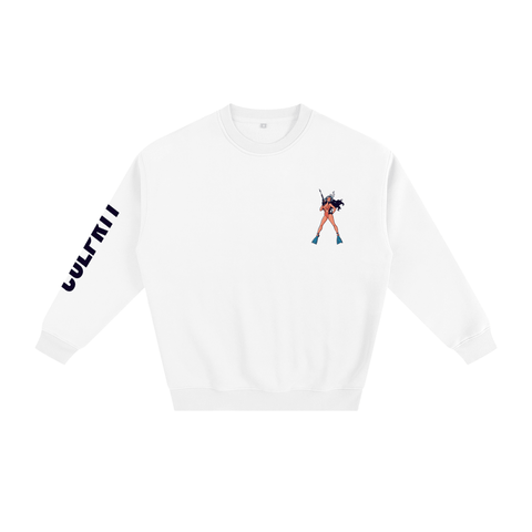 Get It Kraken! 🦑 White Crewneck