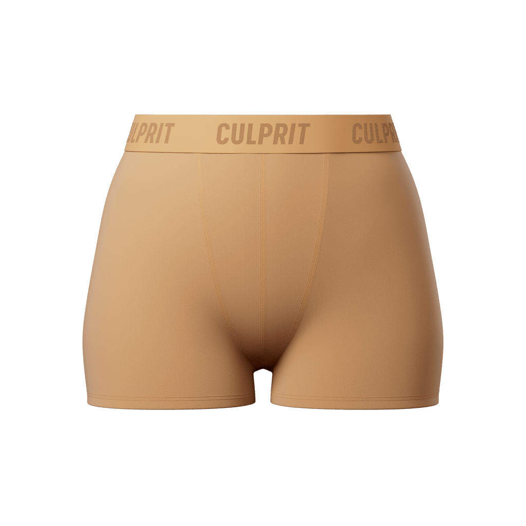 Graham Cracker 🥮 Booty Shorts - Culprit Underwear - Booty Shorts - BS - CMEL - XS