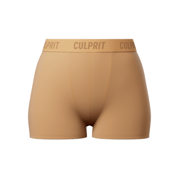 Graham Cracker 🥮 Booty Shorts - Culprit Underwear - Booty Shorts - BS - CMEL - XS