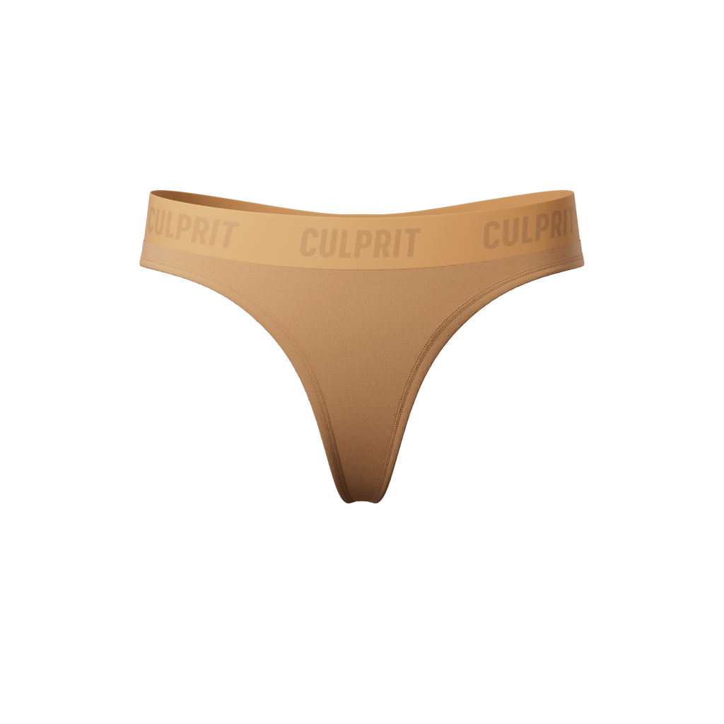 Graham Cracker 🥮 Thong - Culprit Underwear - Thongs - THG - CMEL - XS