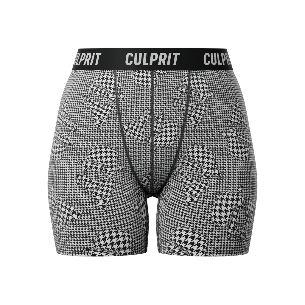 Houndstooth 3D 🐺 LadyBoxers - Culprit Underwear - LadyBoxers™ - LB - TOOTH - XS