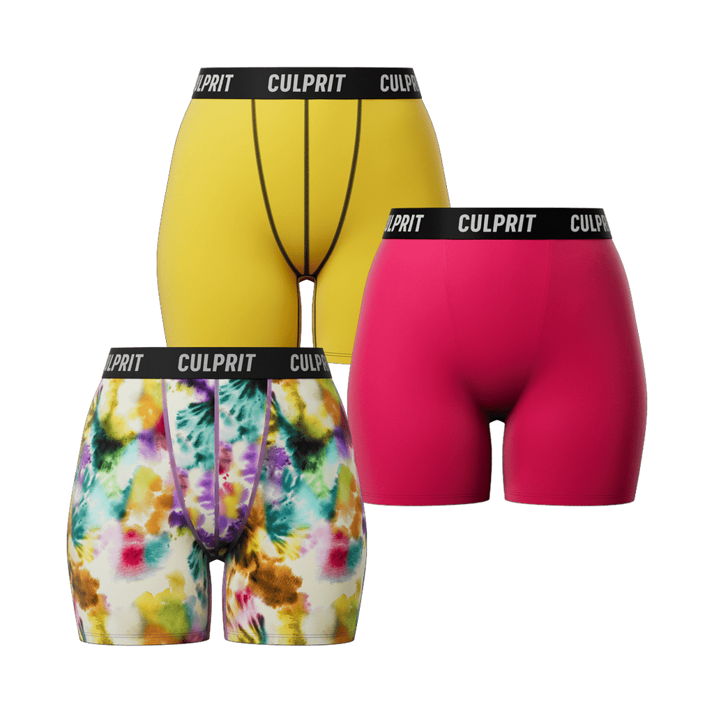 LadyBoxers™ N°5 Bundle 3 - Pack - Culprit Underwear - LadyBoxers™ - 3PK - LB - BNDL5 - XS