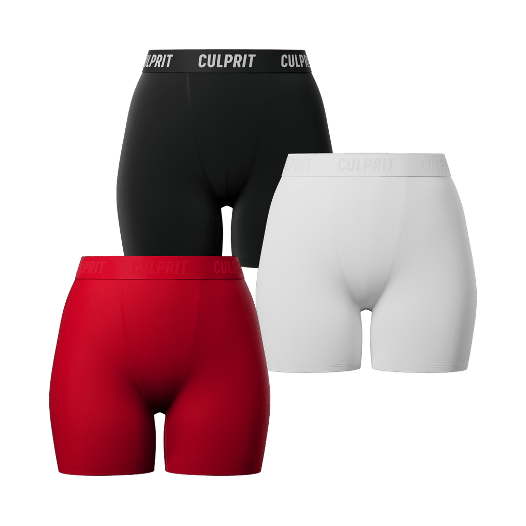 LadyBoxers™ N°8 Bundle 3 - Pack - Culprit Underwear - LadyBoxers™ - LB - RWB3PK - XS