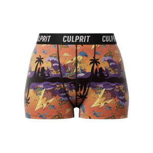 Last Wave 🦕☄️ Booty Shorts