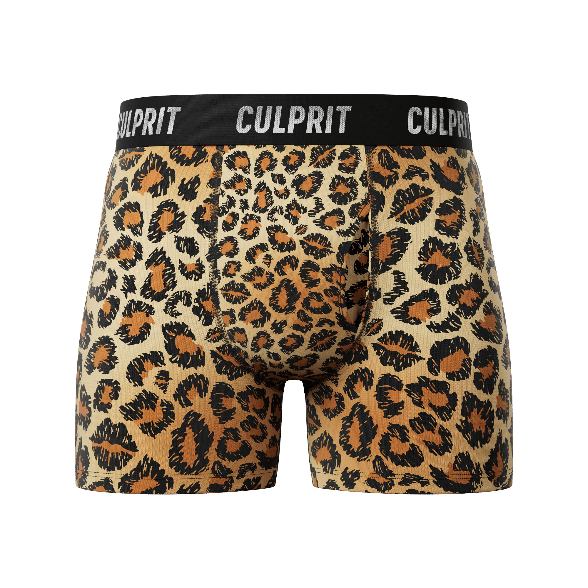 Leopard Lips Boxer Briefs with Fly Now Back in Stock