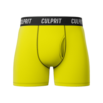 Mellow Yellow 🔆 Boxer Briefs w/ fly - Culprit Underwear - Boxer Briefs w/Fly - BB - BILL - S