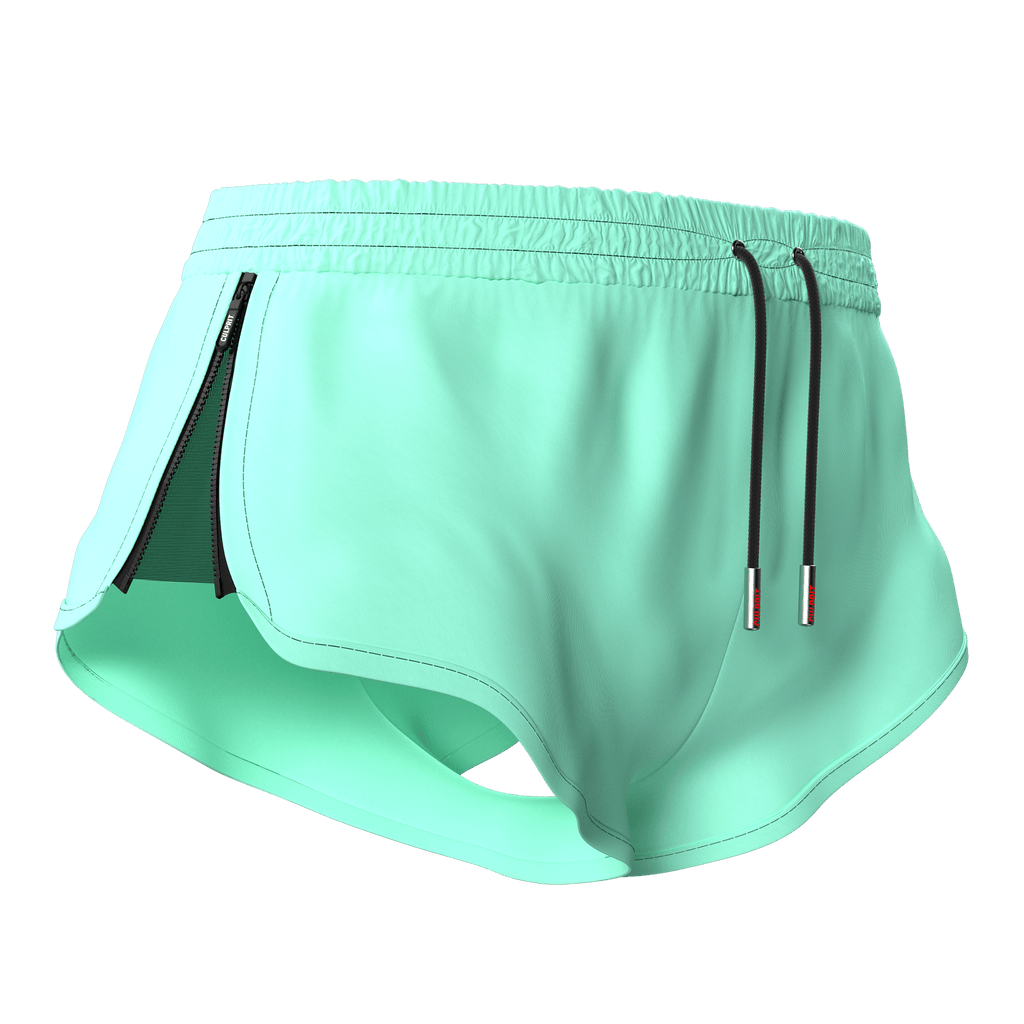 Mint Julep Women's Swim Trunks - Culprit Underwear - BAEthing™ Suit - BAE - MINT - XS