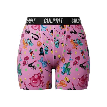 Pink Balloon Animals 😻 LadyBoxers - Culprit Underwear - LadyBoxers™ - LB - LOONPK - XS