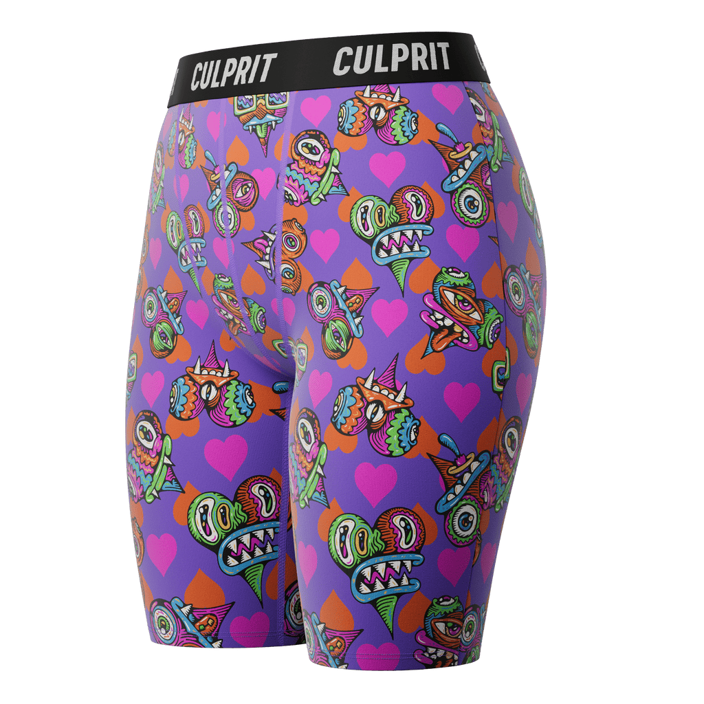 PRE - ORDER: Love Sick ❤️‍🔥 Long LadyBoxers - Culprit Underwear - Long LadyBoxers™ - LBK - YGSK - XS