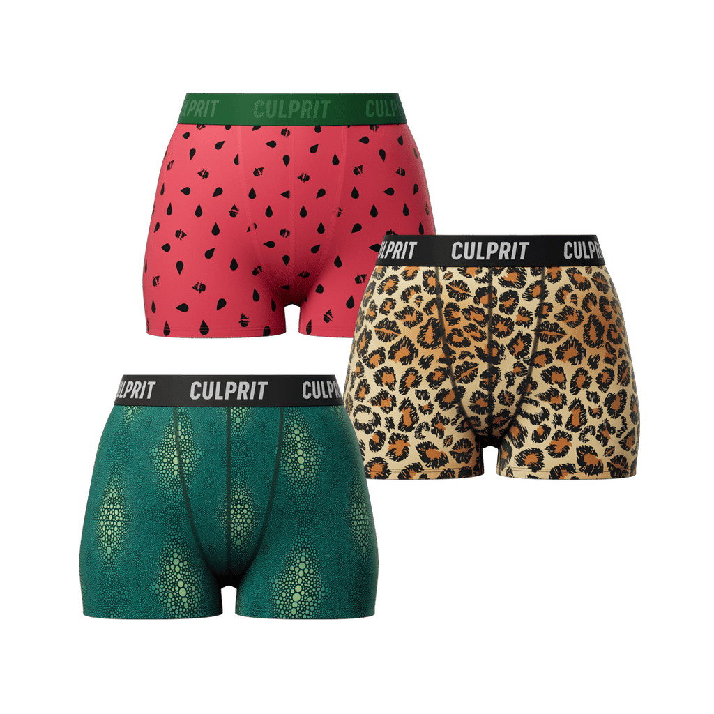 Quarterly Score Booty Shorts Bundle! 💥 - Culprit Underwear - Booty Shorts - BS - Q3 - XS