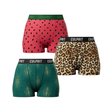 Quarterly Score Booty Shorts Bundle! 💥 - Culprit Underwear - Booty Shorts - BS - Q3 - XS