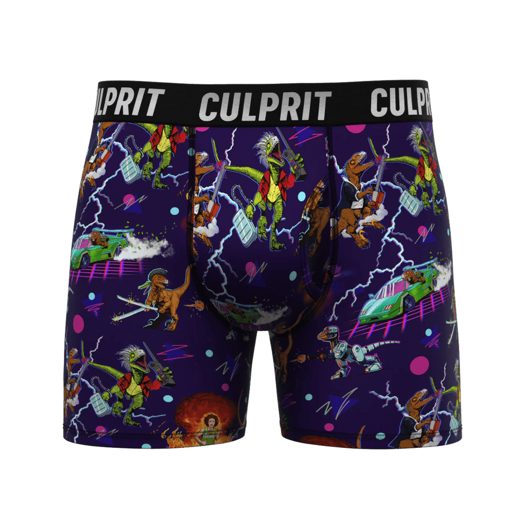 Raptor Nights Boxer Brief w/ fly - Culprit Underwear LLC - Boxer Briefs w/Fly - BB - RPTRNT - S