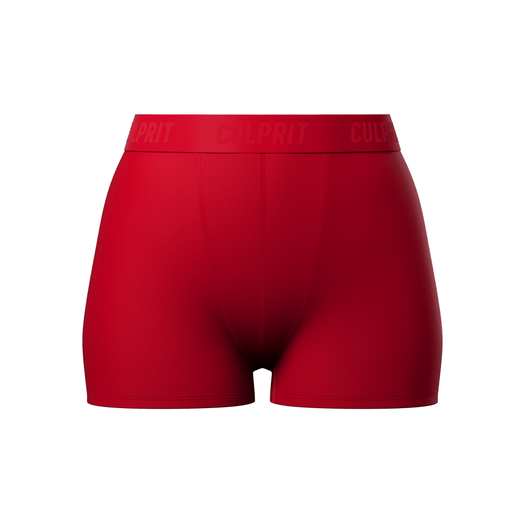 Red Hot❗️Booty Shorts - Culprit Underwear - Booty Shorts - BS - REDHOT - XS