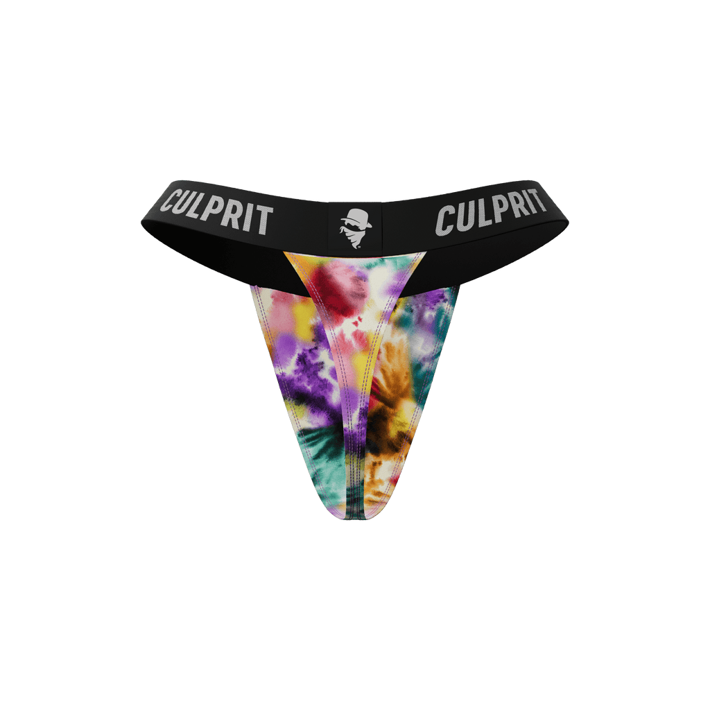ROY G. BIV ✌️Hi - Cut Thong - Culprit Underwear LLC - Hi - Cut Thong - HCT-ROY-XS