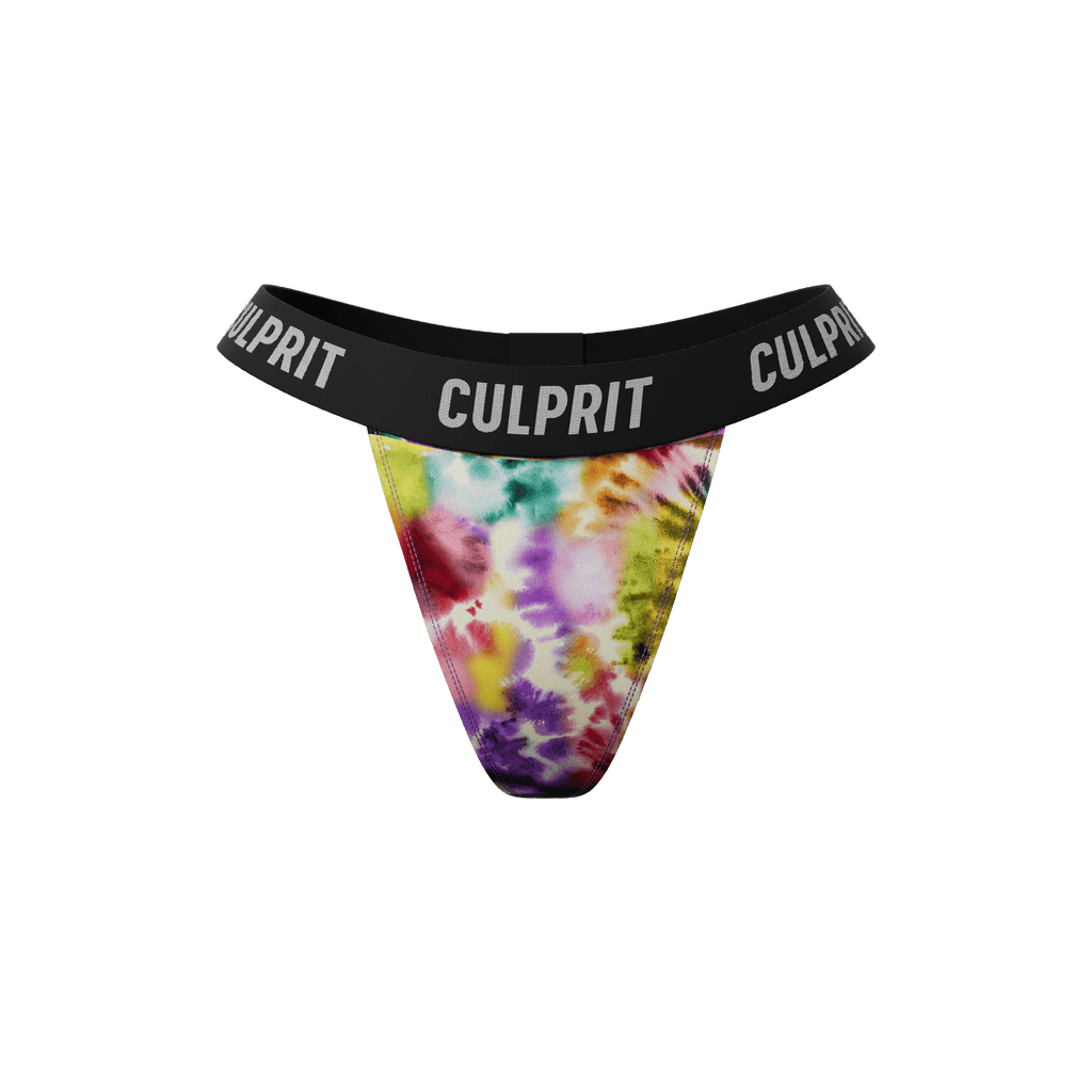 ROY G. BIV ✌️Hi - Cut Thong - Culprit Underwear LLC - Hi - Cut Thong - HCT-ROY-XS
