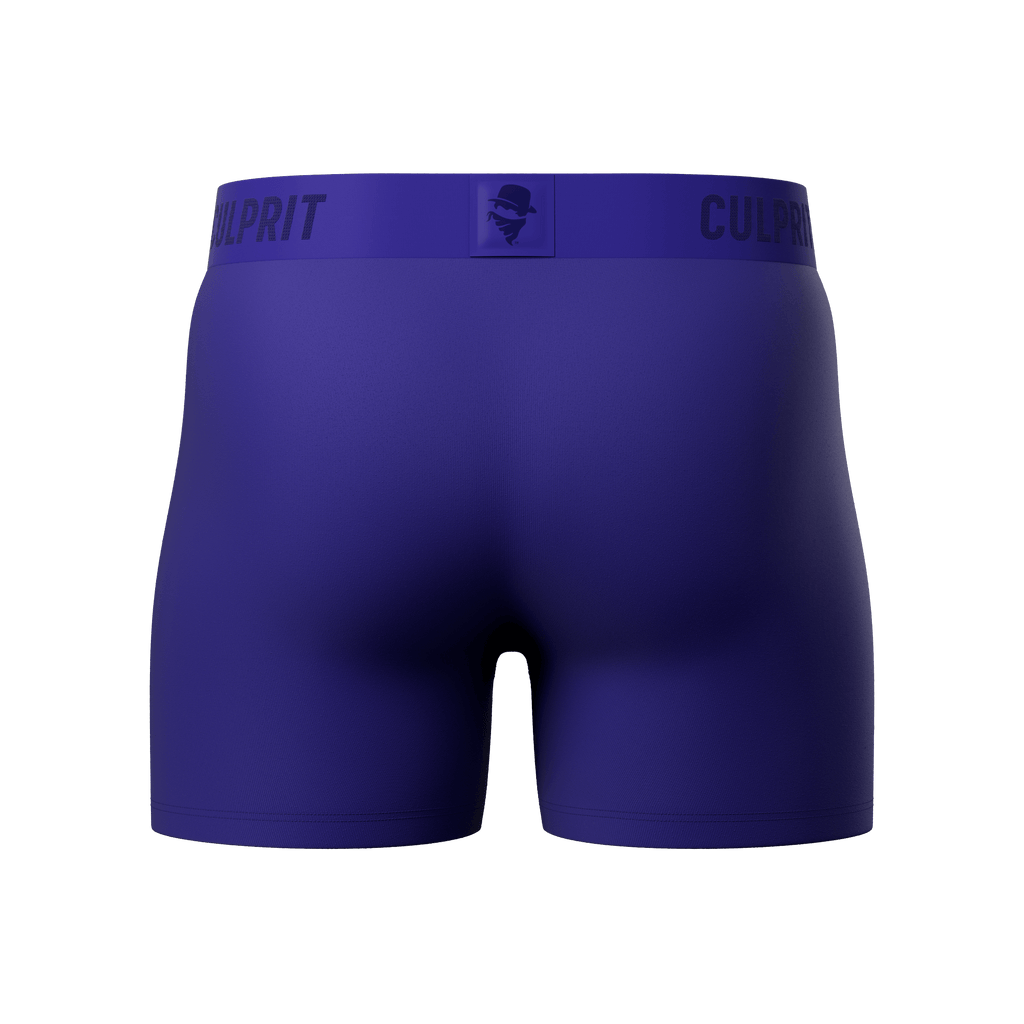 Royal Blue 💎 Boxer Briefs w/ fly - Culprit Underwear - Boxer Briefs w/Fly - BB - RYBL - S