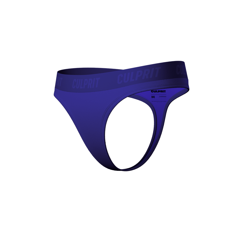 Royal Blue 💎 Classic Thong - Culprit Underwear - Thongs - THG - RYBL - XS