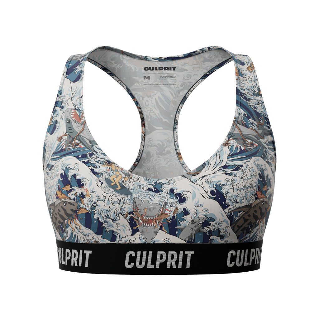 Shark Bait 🦈 ComfyBra - Culprit Underwear - ComfyBra™ - BRA - SHRKBT - XS