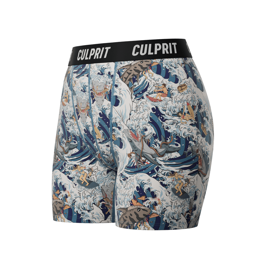 Shark Bait 🦈 LadyBoxers - Culprit Underwear - LadyBoxers™ - LB - SHRKBT - XS